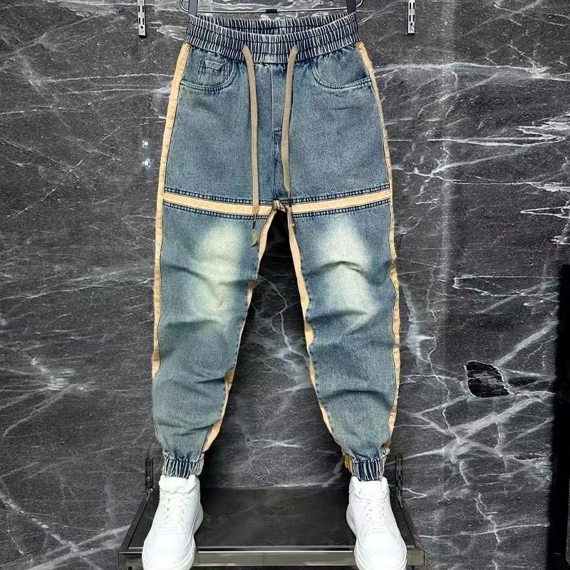 Calça jeans harém azul masculi - Streetwear Brand Clothing avaliação e preço