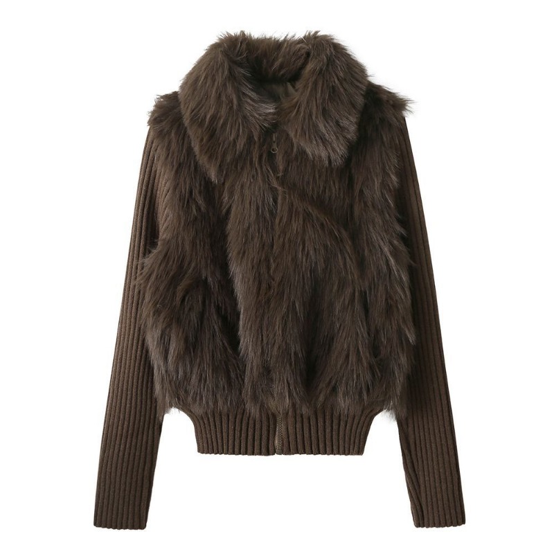 Jaqueta de inverno com imitaçã - Streetwear Brand Clothing avaliação e preço